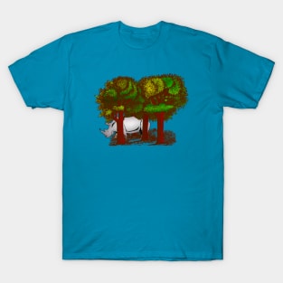 Rhino in Trees T-Shirt